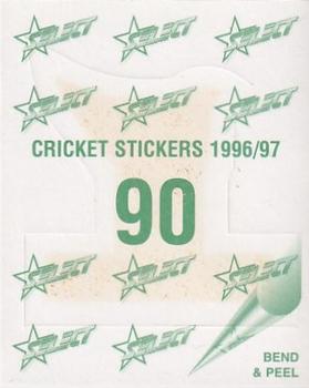 1996-97 Select Stickers #90 Tasmanian Tigers Logo Back