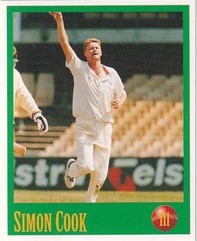 1996-97 Select Stickers #111 Simon Cook Front
