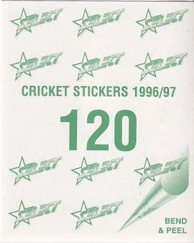 1996-97 Select Stickers #120 Anthony Stuart Back
