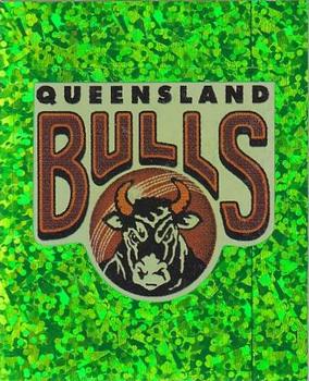 1996-97 Select Stickers #129 Queensland Bulls Logo Front