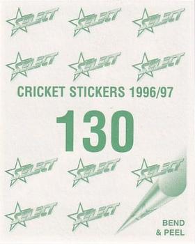 1996-97 Select Stickers #130 Jimmy Maher Back