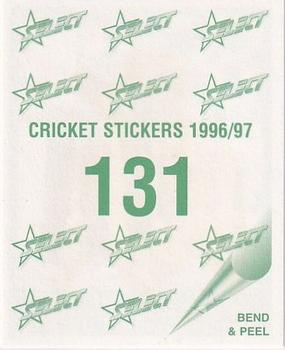 1996-97 Select Stickers #131 Scott Prestwidge Back