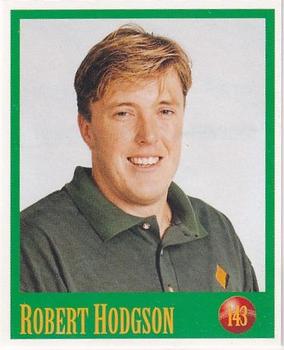 1996-97 Select Stickers #143 Robert Hodgson Front