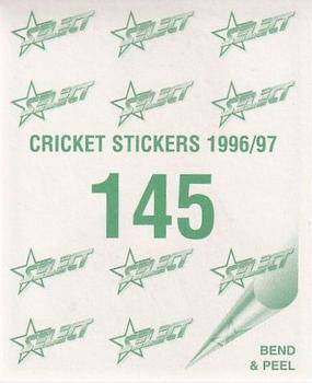 1996-97 Select Stickers #145 Brett Lee Back