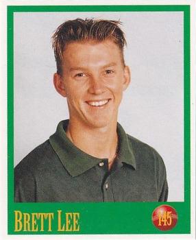 1996-97 Select Stickers #145 Brett Lee Front