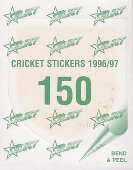 1996-97 Select Stickers #150 Supers 8s Logo Back