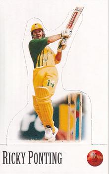 1996-97 Select Stickers - Stand-ups #18 Ricky Ponting Front