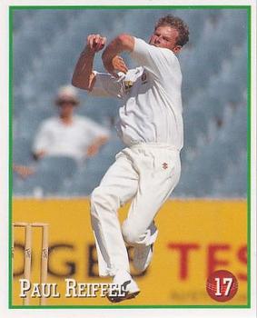 1997-98 Select Cricket Stickers #17 Paul Reiffel Front