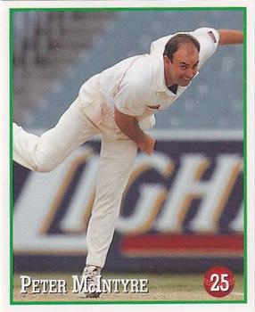 1997-98 Select Cricket Stickers #25 Peter McIntyre Front