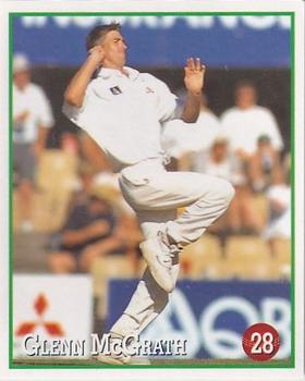 1997-98 Select Cricket Stickers #28 Glenn McGrath Front