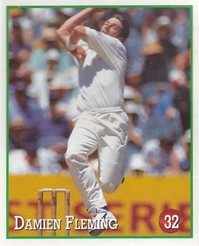 1997-98 Select Cricket Stickers #32 Damien Fleming Front