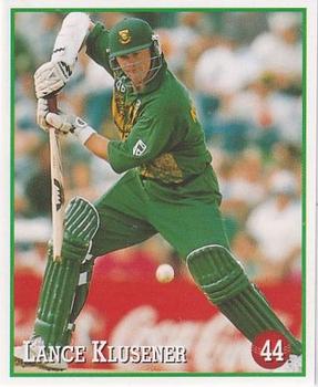 1997-98 Select Cricket Stickers #44 Lance Klusener Front