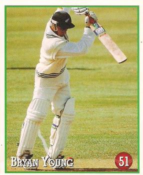 1997-98 Select Cricket Stickers #51 Bryan Young Front