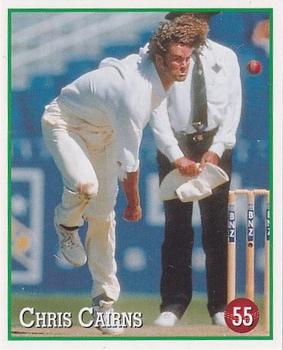 1997-98 Select Cricket Stickers #55 Chris Cairns Front