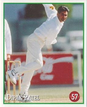 1997-98 Select Cricket Stickers #57 Dipak Patel Front