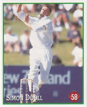 1997-98 Select Cricket Stickers #58 Simon Doull Front