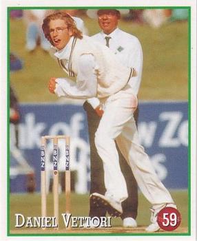1997-98 Select Cricket Stickers #59 Daniel Vettori Front