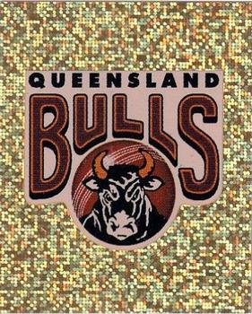 1997-98 Select Cricket Stickers #64 Queensland Bulls Logo Front