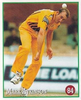 1997-98 Select Cricket Stickers #84 Mark P. Atkinson Front