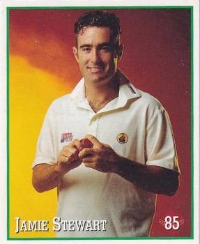 1997-98 Select Cricket Stickers #85 Jamie Stewart Front