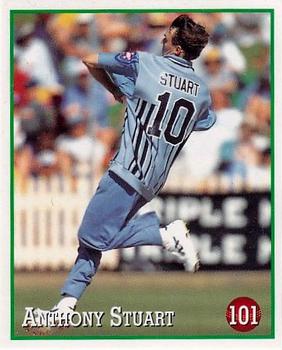 1997-98 Select Cricket Stickers #101 Anthony Stuart Front