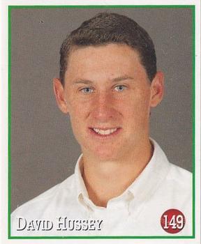 1997-98 Select Cricket Stickers #149 David Hussey Front