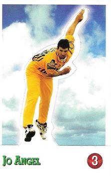 1997-98 Select Cricket Stickers - Stand Ups #3 Jo Angel Front