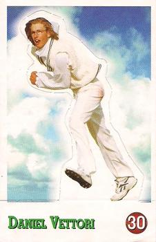 1997-98 Select Cricket Stickers - Stand Ups #30 Daniel Vettori Front