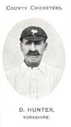 1987 Nostalgia 1907 Taddy & Co. Yorkshire County Cricketers (Reprint) #NNO David Hunter Front
