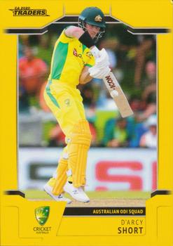 2020-21 TLA Cricket Traders #026 D'Arcy Short Front