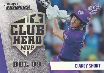 2020-21 TLA Cricket Traders - Club Heroes #CH 05 D'Arcy Short Front