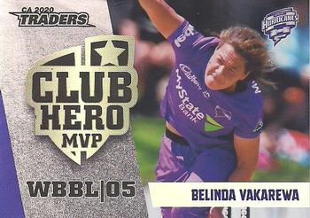2020-21 TLA Cricket Traders - Club Heroes #CH 06 Belinda Vakarewa Front