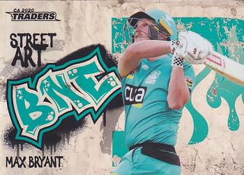 2020-21 TLA Cricket Traders - Street Art #SA 06 Max Bryant Front