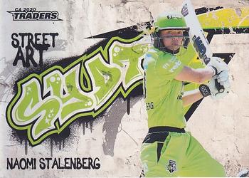 2020-21 TLA Cricket Traders - Street Art #SA 17 Naomi Stalenberg Front