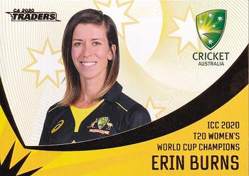 2020-21 TLA Cricket Traders - Women's T20 #WT20 01 Erin Burns Front