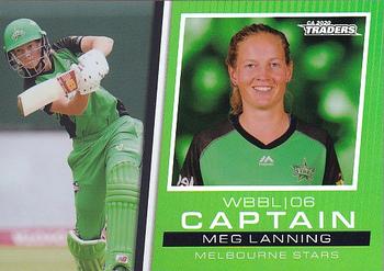 2020-21 TLA Cricket Traders - Captains #CC 12 Meg Lanning Front