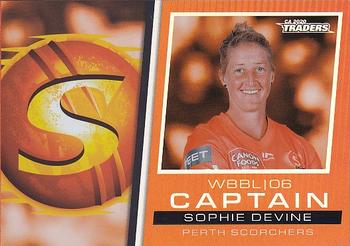 2020-21 TLA Cricket Traders - Captains #CC 14 Sophie Devine Front