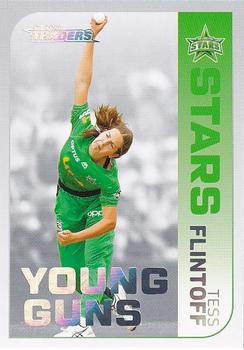 2020-21 TLA Cricket Traders - Young Guns White #YG 12 Tess Flintoff Front