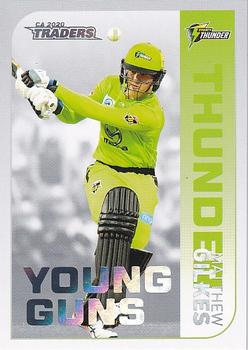 2020-21 TLA Cricket Traders - Young Guns White #YG 17 Matthew Gilkes Front