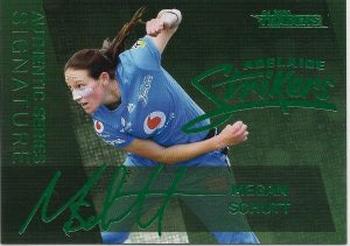 2020-21 TLA Cricket Traders - Authentics Green #ASG 2 Megan Schutt Front