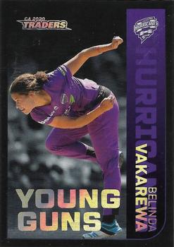 2020-21 TLA Cricket Traders - Young Guns Black #YGB 08 Belinda Vakarewa Front