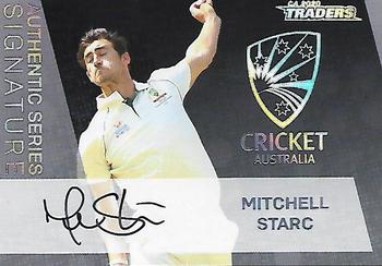 2020-21 TLA Cricket Traders - Authentics #AS 1 Mitchell Starc Front