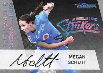 2020-21 TLA Cricket Traders - Authentics #AS 2 Megan Schutt Front