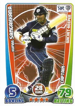 2012 Topps Cricket Attax IPL #NNO Kumar Sangakkara Front