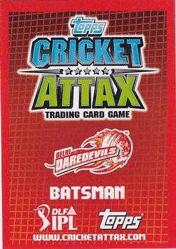2012 Topps Cricket Attax IPL #NNO Colin Ingram Back