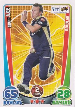 2012 Topps Cricket Attax IPL #NNO Brett Lee Front