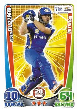 2012 Topps Cricket Attax IPL #NNO Aiden Blizzard Front