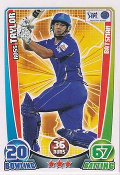 2012 Topps Cricket Attax IPL #NNO Ross Taylor Front