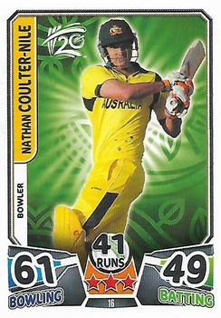 2014 Topps Cricket Attax ICC World Twenty20 #16 Nathan Coulter-Nile Front