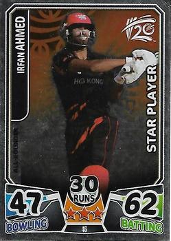 2014 Topps Cricket Attax ICC World Twenty20 #46 Irfan Ahmed Front